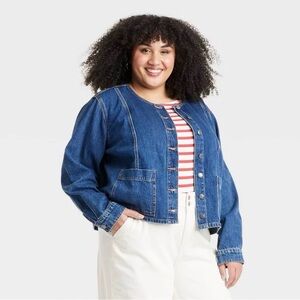 Ava & Viv Blue Denim Jacket